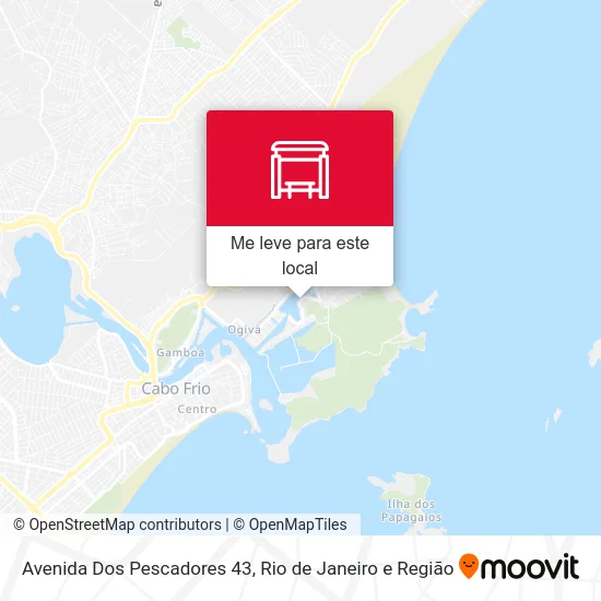 Avenida Dos Pescadores 43 mapa