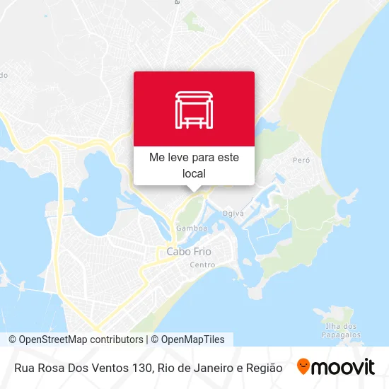 Rua Rosa Dos Ventos 130 mapa