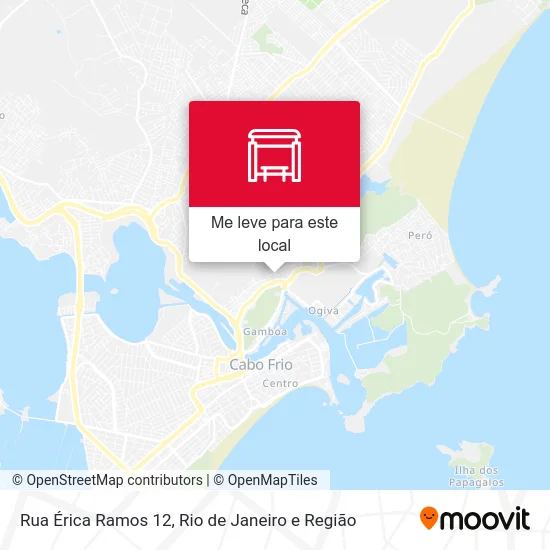 Rua Érica Ramos 12 mapa