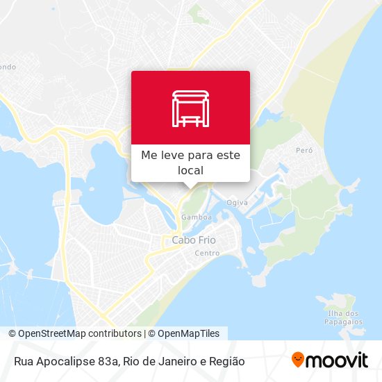 Rua Apocalipse 83a mapa