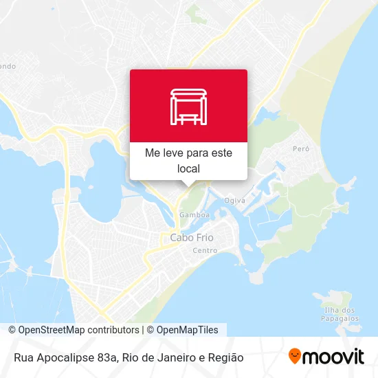 Rua Apocalipse 83a mapa