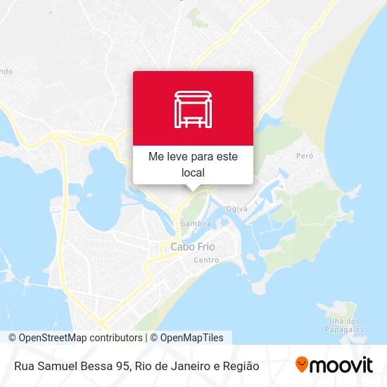 Rua Samuel Bessa 95 mapa