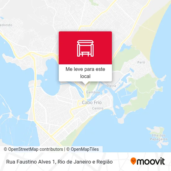 Rua Faustino Alves 1 mapa