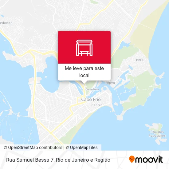 Rua Samuel Bessa 7 mapa