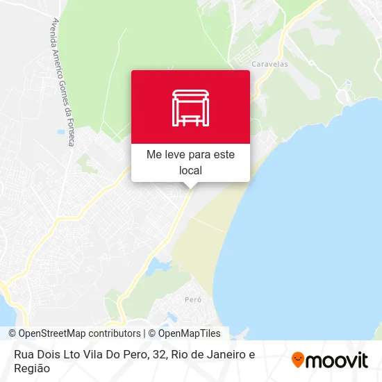 Rua Dois Lto Vila Do Pero, 32 mapa