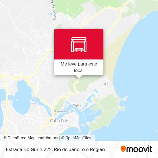 Estrada Do Guriri 222 mapa