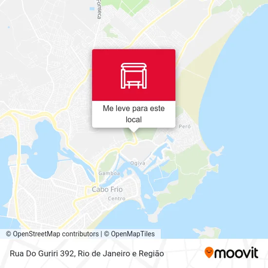 Rua Do Guriri 392 mapa