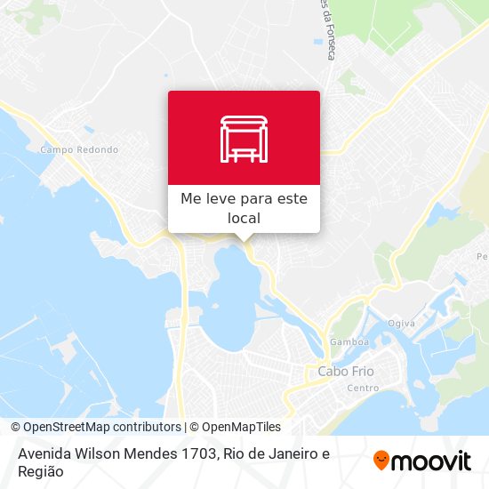 Avenida Wilson Mendes 1703 mapa