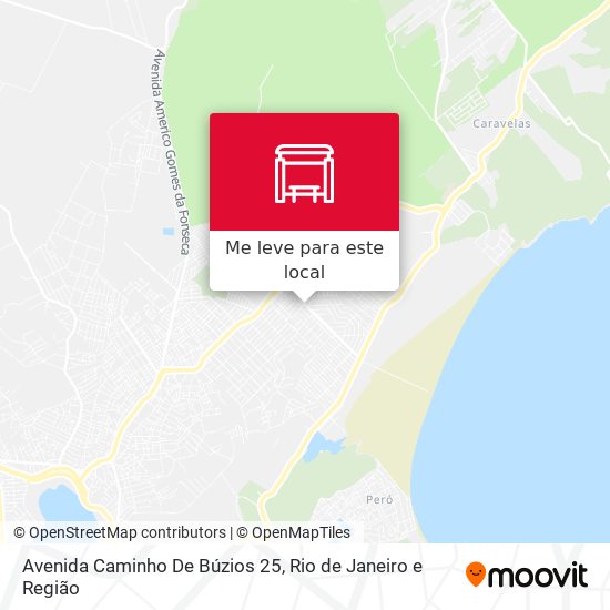 Avenida Caminho De Búzios 25 mapa