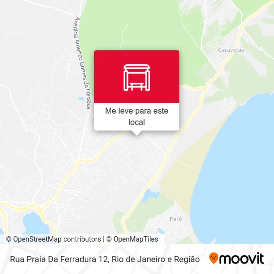 Rua Praia Da Ferradura 12 mapa