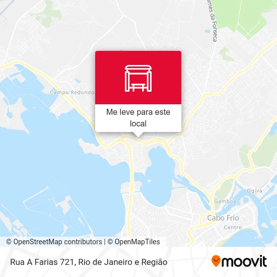 Rua A Farias 721 mapa