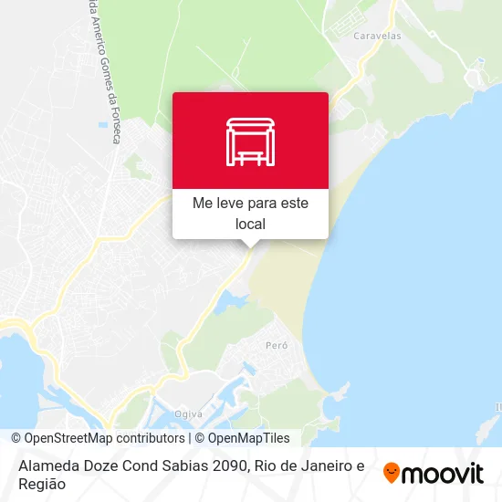 Alameda Doze Cond Sabias 2090 mapa