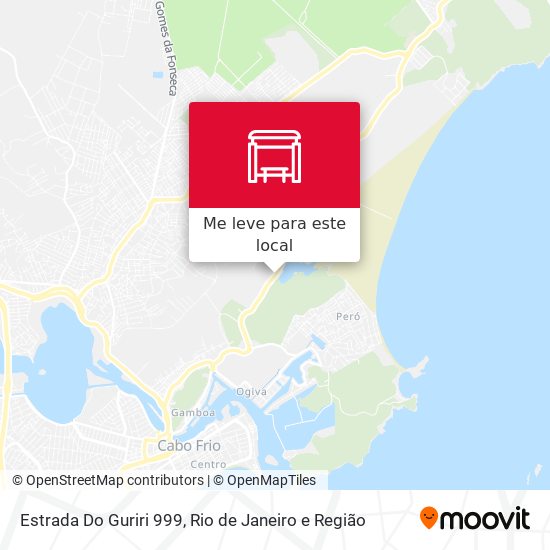 Estrada Do Guriri 999 mapa