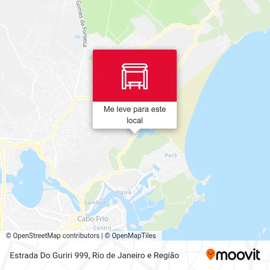 Estrada Do Guriri 999 mapa