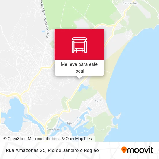 Rua Amazonas 25 mapa