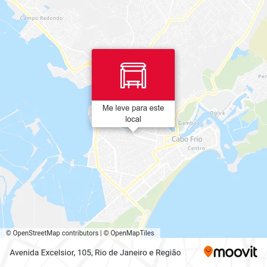 Avenida Excelsior, 105 mapa