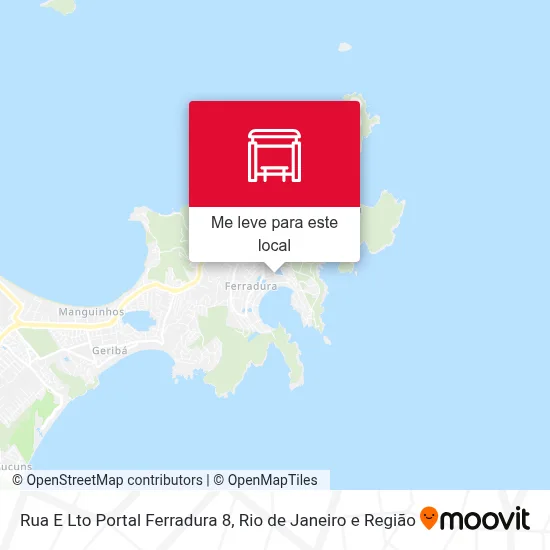 Rua E Lto Portal Ferradura 8 mapa