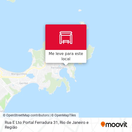 Rua E Lto Portal Ferradura 31 mapa