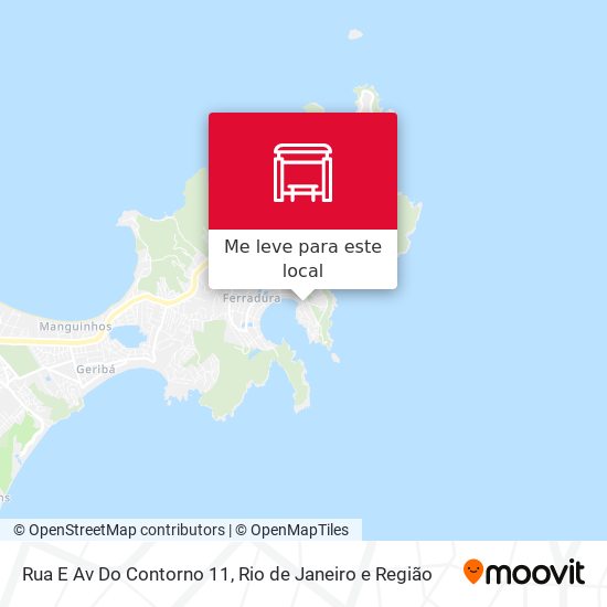 Rua E Av Do Contorno 11 mapa