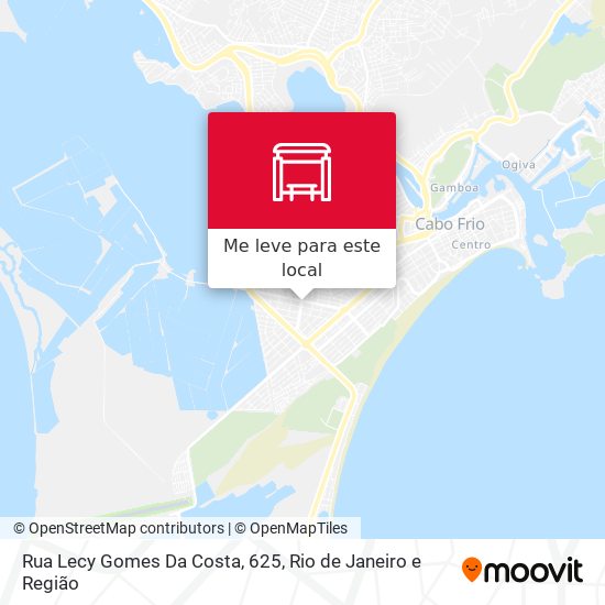 Rua Lecy Gomes Da Costa, 625 mapa