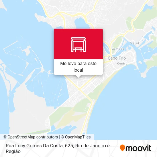Rua Lecy Gomes Da Costa, 625 mapa