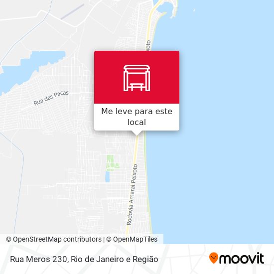 Rua Meros 230 mapa