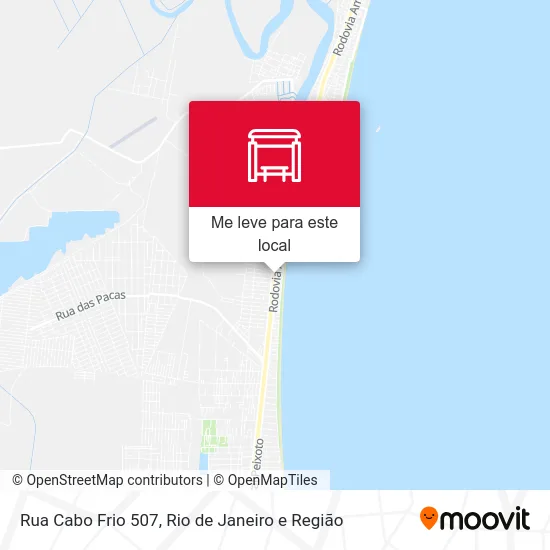 Rua Cabo Frio 507 mapa