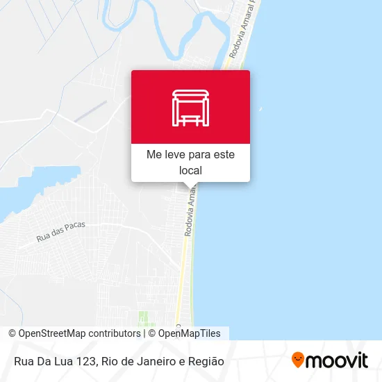Rua Da Lua 123 mapa