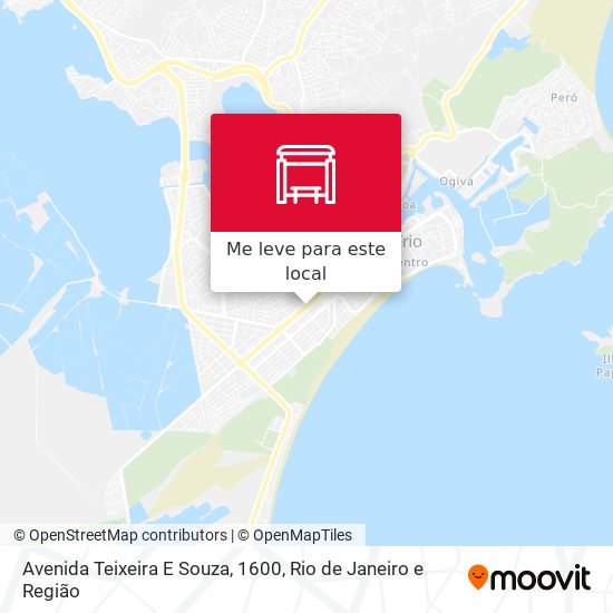 Avenida Teixeira E Souza, 1600 mapa