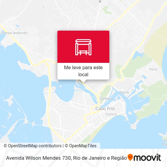 Avenida Wilson Mendes 730 mapa