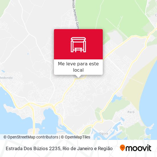 Estrada Dos Búzios 2235 mapa