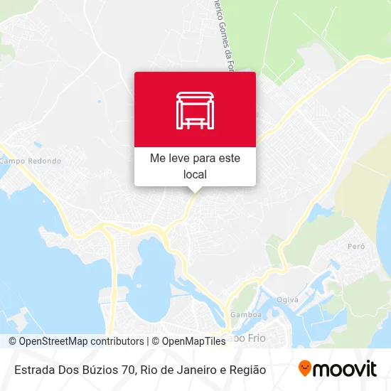 Estrada Dos Búzios 70 mapa