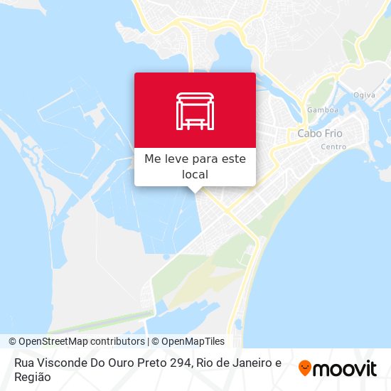 Rua Visconde Do Ouro Preto 294 mapa