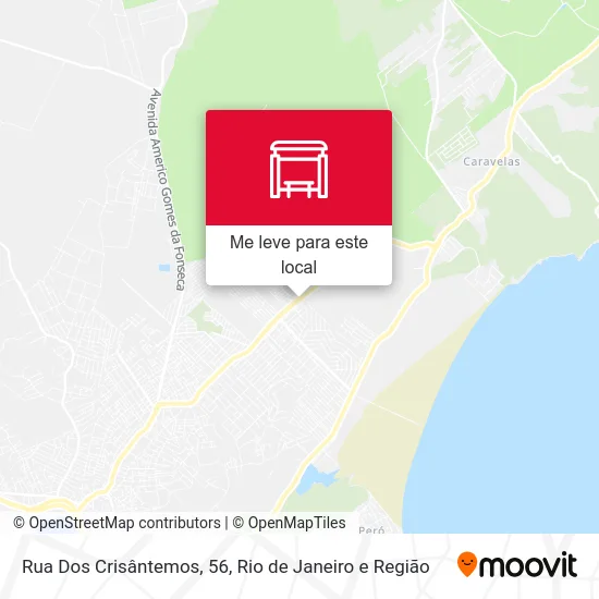 Rua Dos Crisântemos, 56 mapa