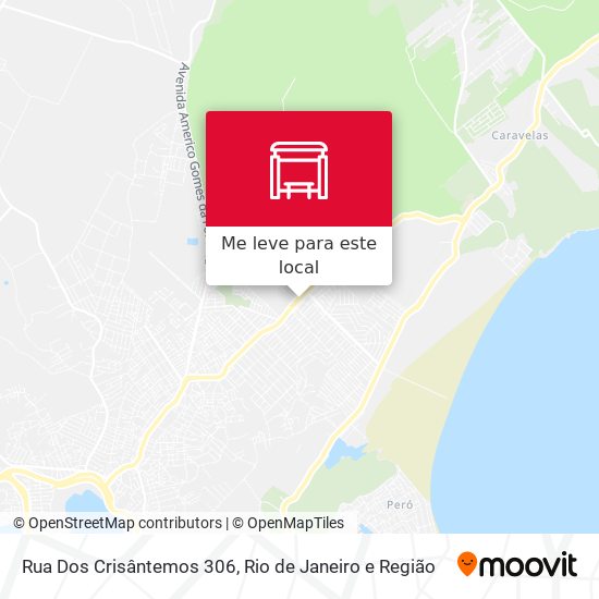 Rua Dos Crisântemos 306 mapa