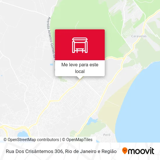Rua Dos Crisântemos 306 mapa