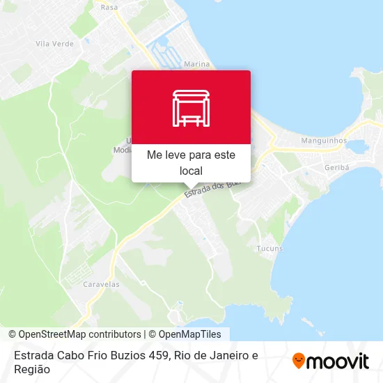 Estrada Cabo Frio Buzios 459 mapa