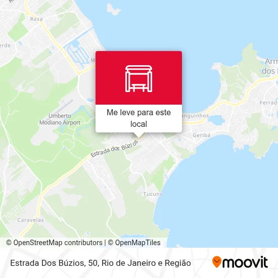 Estrada Dos Búzios, 50 mapa
