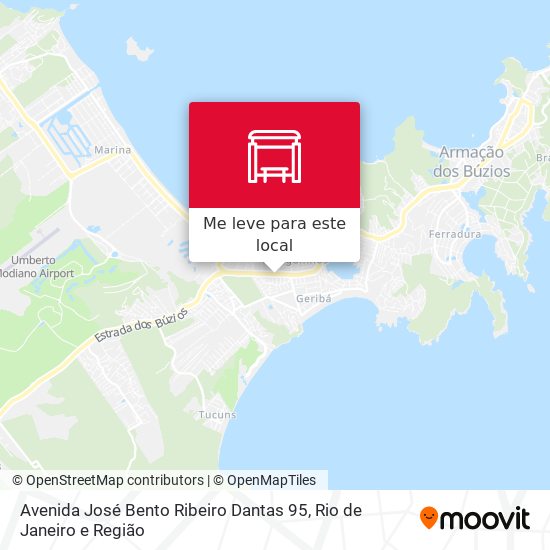 Avenida José Bento Ribeiro Dantas 95 mapa