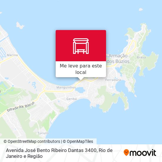 Avenida José Bento Ribeiro Dantas 3400 mapa