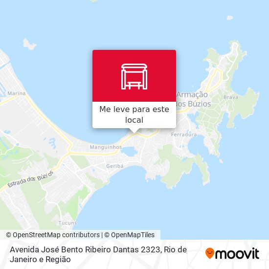 Avenida José Bento Ribeiro Dantas 2323 mapa