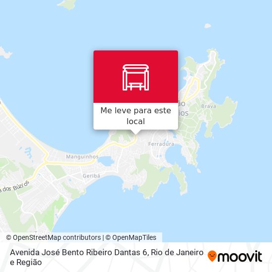 Avenida José Bento Ribeiro Dantas 6 mapa
