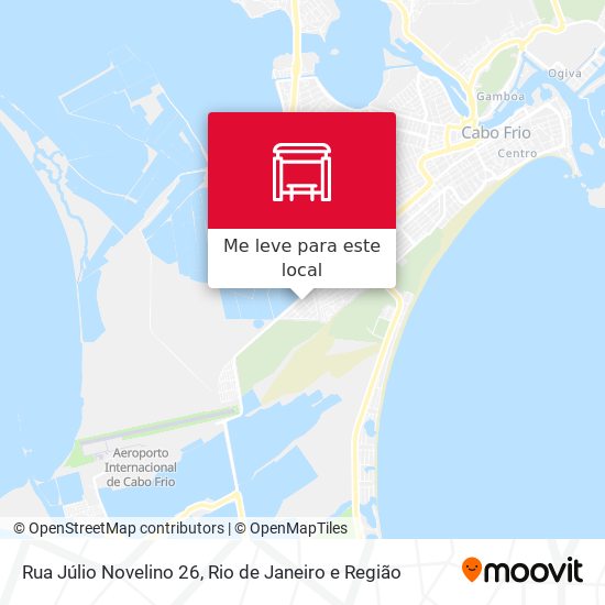 Rua Júlio Novelino 26 mapa