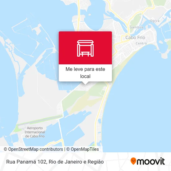 Rua Panamá 102 mapa