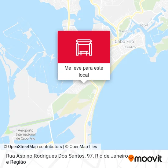 Rua Aspino Rodrigues Dos Santos, 97 mapa