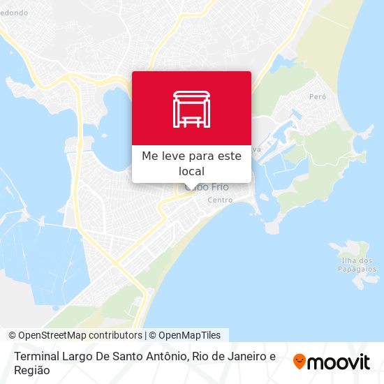 Terminal Largo De Santo Antônio mapa