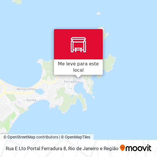 Rua E Lto Portal Ferradura 8 mapa