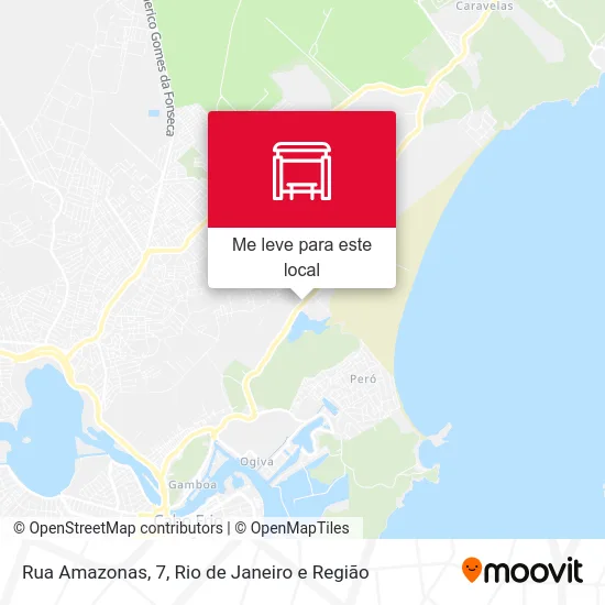 Rua Amazonas, 7 mapa