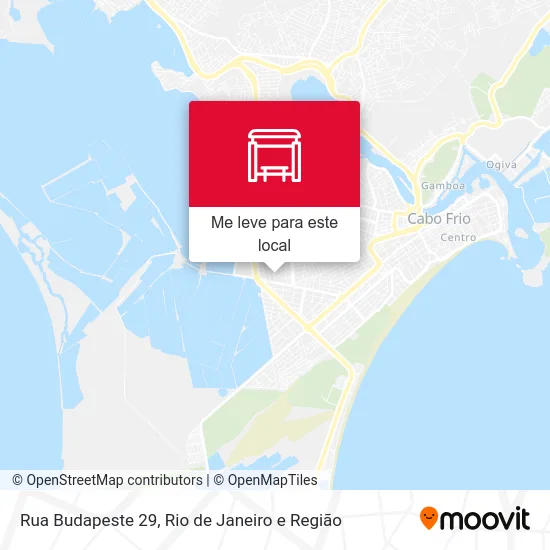 Rua Budapeste 29 mapa
