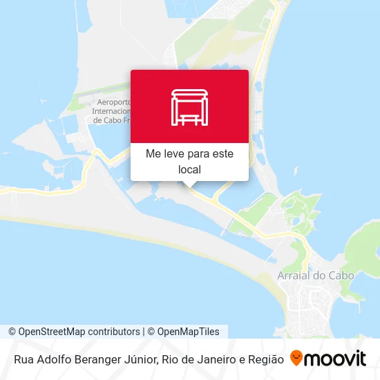 Rua Adolfo Beranger Júnior mapa